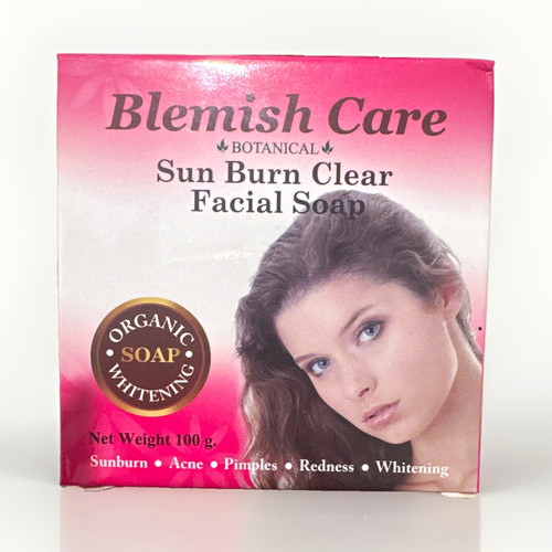 Blemish care sun burn facial - care,