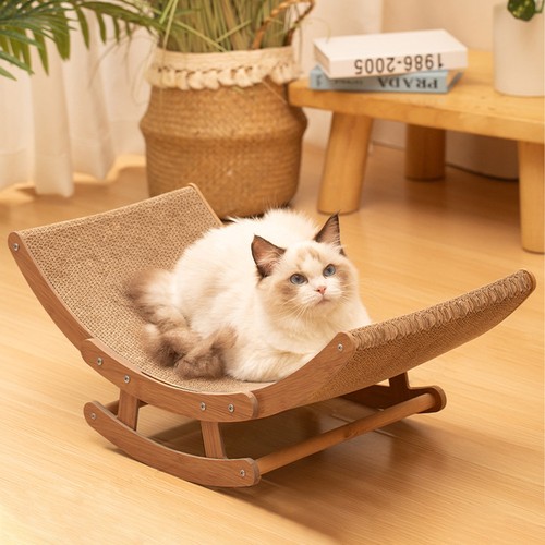 Rocking cat scratcher lounge - cat,
