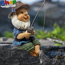 Garden Gnome Statues, Fishing