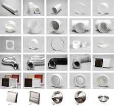 150mm 6" Round Pipe Kitchen Cooker Hood Ducting Fan Extract Ventilation Alu Hose