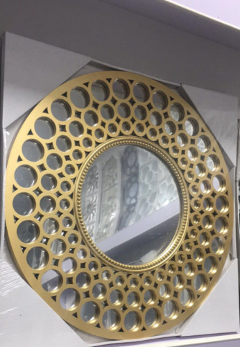 Moroccan large gold round wall - moroccan,