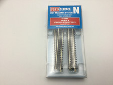 Peco ST3001 N Gauge Pack of 8 ST-1 87mm Straight Track