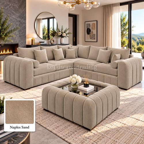 Luxury shape corner sofa - l,