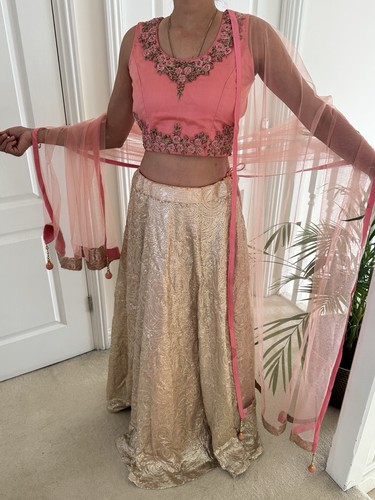 Brand new pink peach and - brand, gold