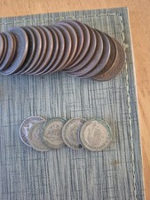 Assortment of King GEORGE V Coins Over 130 Coins A Ggreay Collection Job Lot