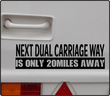 Caravan Fun Sticker Motorhome