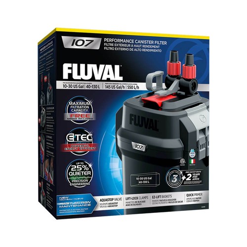 Fluval 107 external filter - fluval,