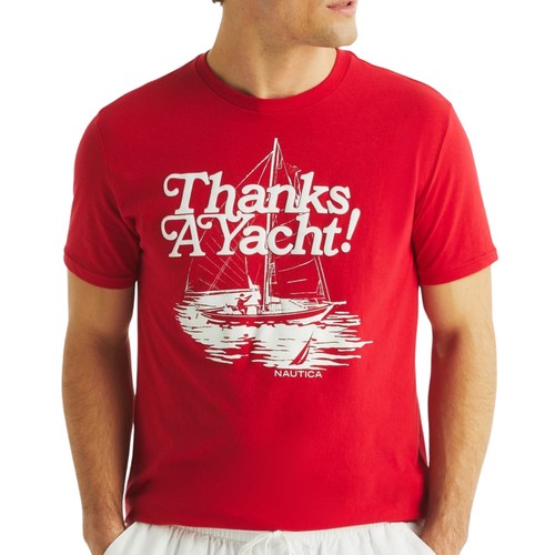 Nautica thanks yacht shirt - thanks,