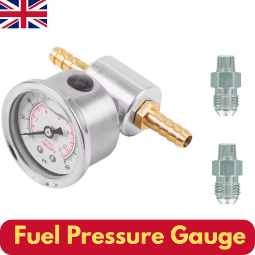 Inline fuel pressure gauge - inline,