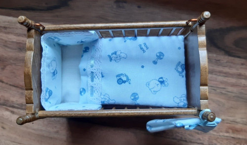 Dolls house nursery - dolls,