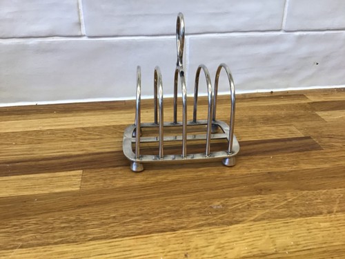 Antique silver plated toast - antique,