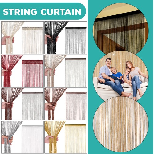 String curtain net hanging - string,