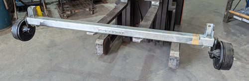 Trailer suspension axle braked - suspension,