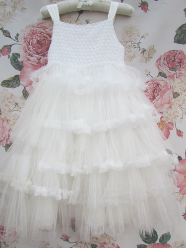 Monsoon ivory frill tulle - monsoon,