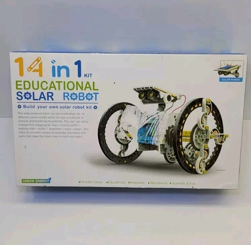 Solar robot kit - 14-in-1,