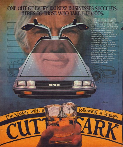 1981 delorean dmc - delorean, cutty