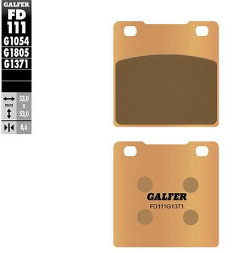 Galfer sintered brake pads - galfer,