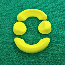 Set of 4  YELLOW Bowls Wedges