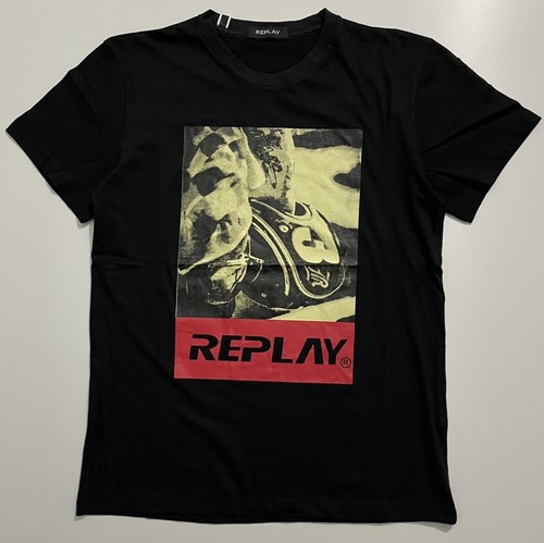 Replay men shirt - t-shirt, neck