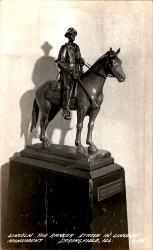 Lincoln the ranger - the, statue