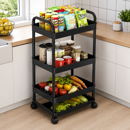 Tier kitchen storage - tier, trolley