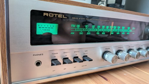 Vintage rotel 150a stereo - vintage,