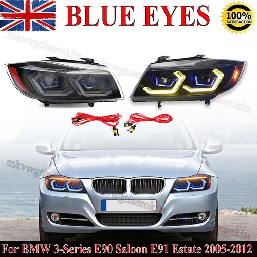 Headlight assembly blue led - headlight,