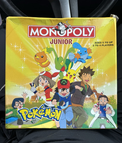 Monopoly junior pokémon board - junior,