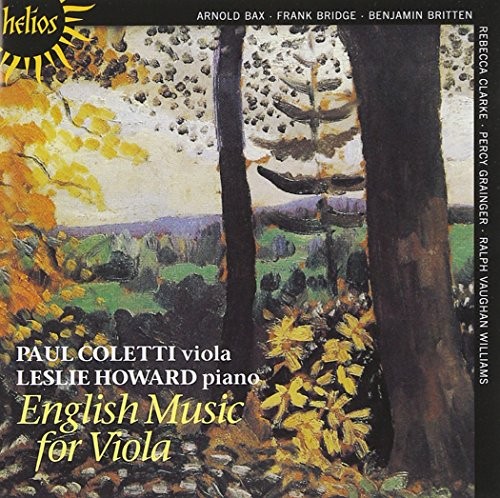 English music for viola - , cd