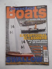 Model Boats Magazine March 2000 Used but in good condition no plan