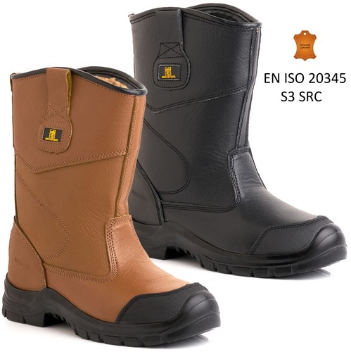 Mens leather rigger safety - mens,
