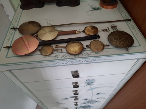 Antique clock parts - antique,