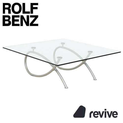 Rolf benz glass coffee table - glass,