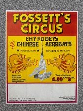 1980s 'Fossett's Circus' Irish
