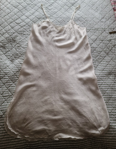 Vintage 100 cream silk - vintage,