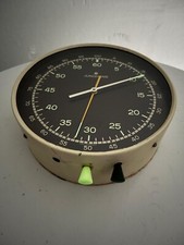 Vintage Junghans Mechanical Dark Room 60 Minute Stop Clock  Glow In The Dark