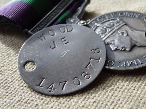 Ww2 relic dogtag rac - ww2, wood