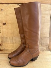 R.M Williams Brown Leather Unisex Riding Boots Size US 11 / UK 10 G