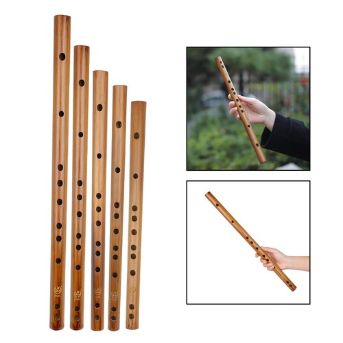Wooden bamboo flute classic - bamboo,