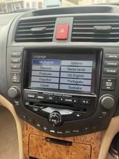 Honda Accord Sat Nav Stereo