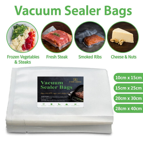 100x food vacuum sealer - food, bags
