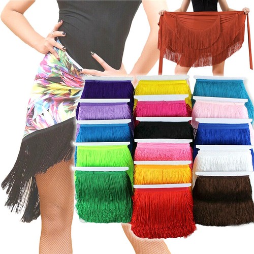 Chainette long tassel fringe - long,