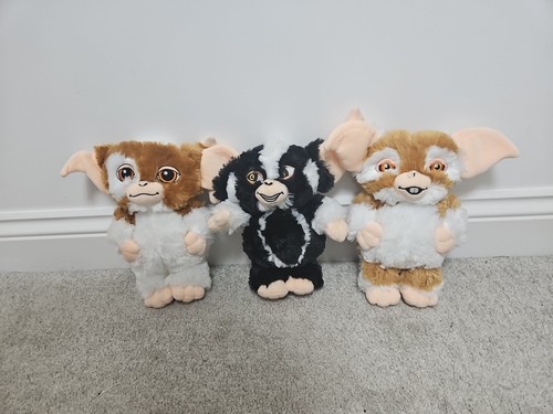 Three gremlins plush teddies - plush,