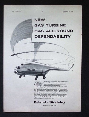 Original 1958 advert - original, bristol