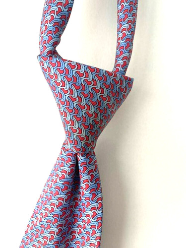 Hermes silk tie with - tie,