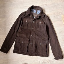 Massimo Dutti Mens Dark Brown