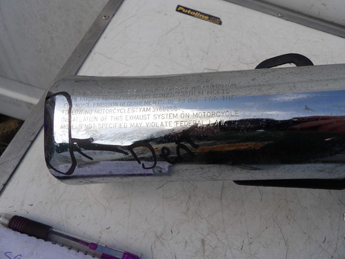 Yamaha 250 exhaust - 250,