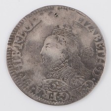 Elizabeth I Silver Sixpence
