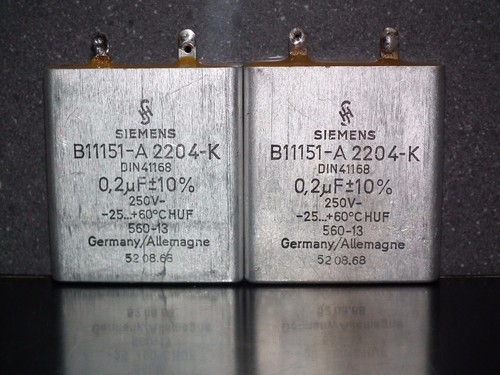 Two vintage siemens klangfilm - two,