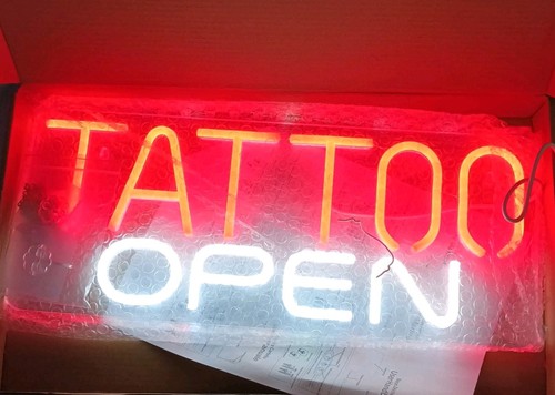 Led shop window hanging neon - window,